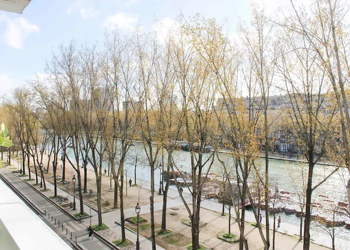 شقة Spacious Cocoon With A Terrace View On The Canal